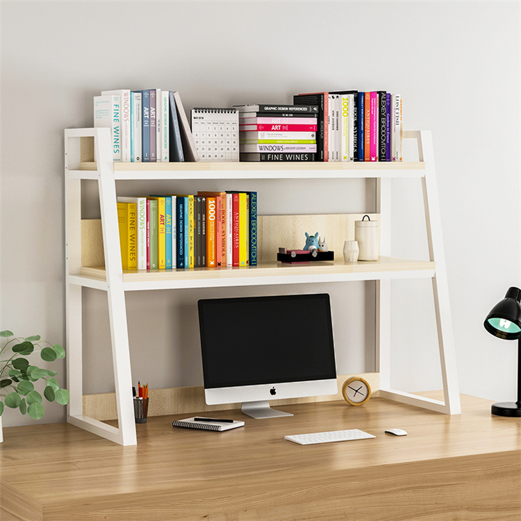  Wooden Storage Organizer Desktop Display Shelf Rack Multipurpose Bookshelf